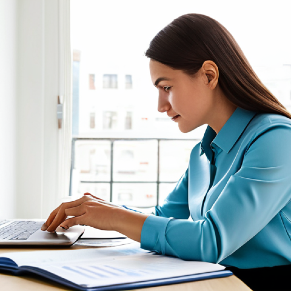 Organized Budgeting**

"A young woman, fully clothed in a professional, modest blouse and slacks, sitting at a bright desk in a sunlit apartment, reviewing her finances on a laptop. Spreadsheets and budget planners are visible. The scene is clean and modern, emphasizing responsible financial habits. safe for work, appropriate content, perfect anatomy, natural proportions, professional, family-friendly, well-formed hands, proper finger count."

**