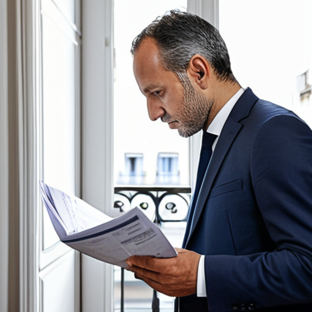 **

"A concerned landlord in a well-lit, modern Parisian apartment, reviewing rental applications and financial documents. The apartment is tastefully decorated and shows signs of being well-maintained. He is dressed professionally in a suit. Focus on the importance of "Garantie Loyers Impayés" (GLI) insurance in the current French rental market. safe for work, appropriate content, fully clothed, professional, perfect anatomy, natural proportions, high quality."

**