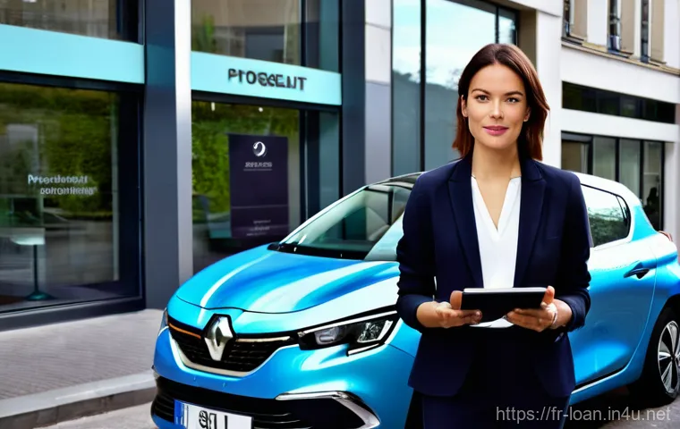 리스와 대출의 차이 - **Prompt 1: The Financial Crossroads for a French Professional**
    "A photorealistic image of a so...