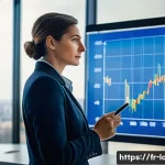 캐피탈 대출 이자율 비교 - A focused and determined French entrepreneur, perhaps a woman in her late 30s, dressed in a smart bu...