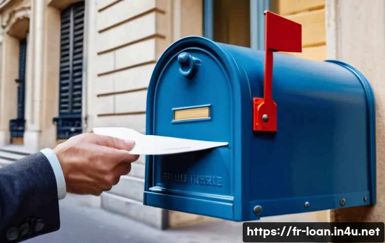 리스 계약 해지 사례 - A professional French tenant sending a formal termination letter for a residential lease via registe...